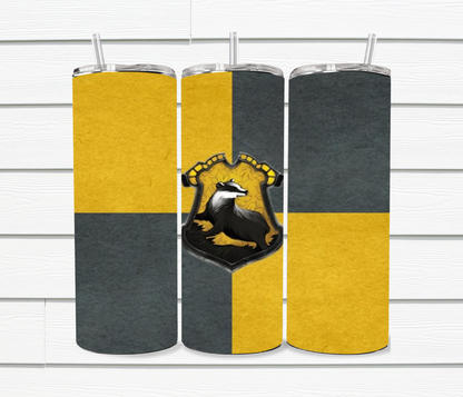 Harry Potter Enchanted Elixirs Sublimated Tumblers House Of Hufflepuff