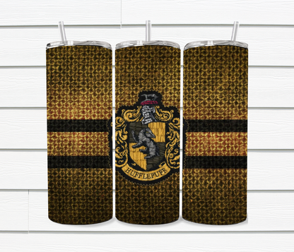 Harry Potter Enchanted Elixirs Sublimated Tumblers House Of Hufflepuff