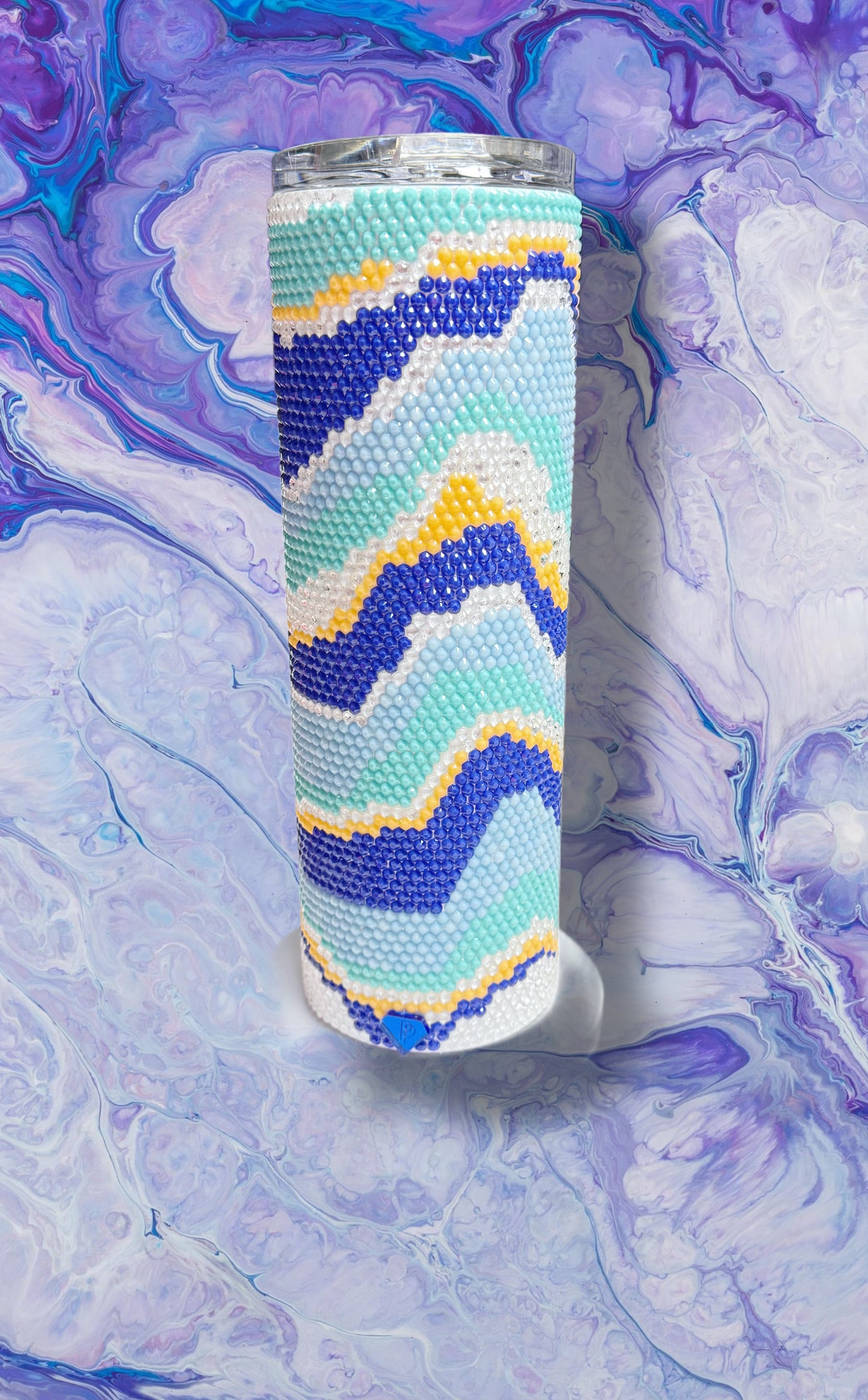 30 oz Geode Rhinestone Tumbler