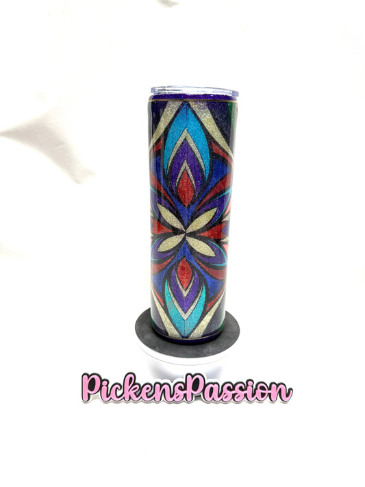 30 oz Abstract Petals