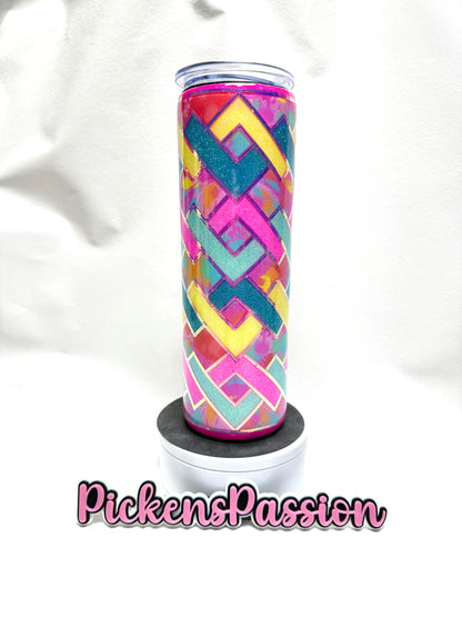 30 oz Vinyl and Glitter Template