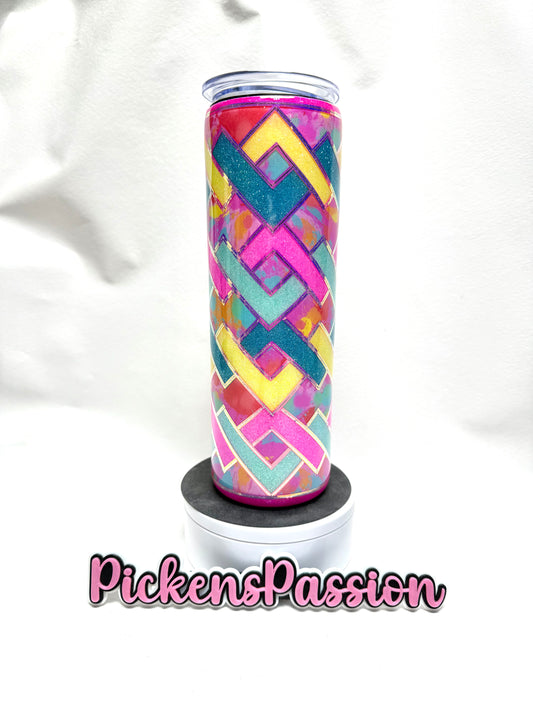 30 oz Vinyl and Glitter Template