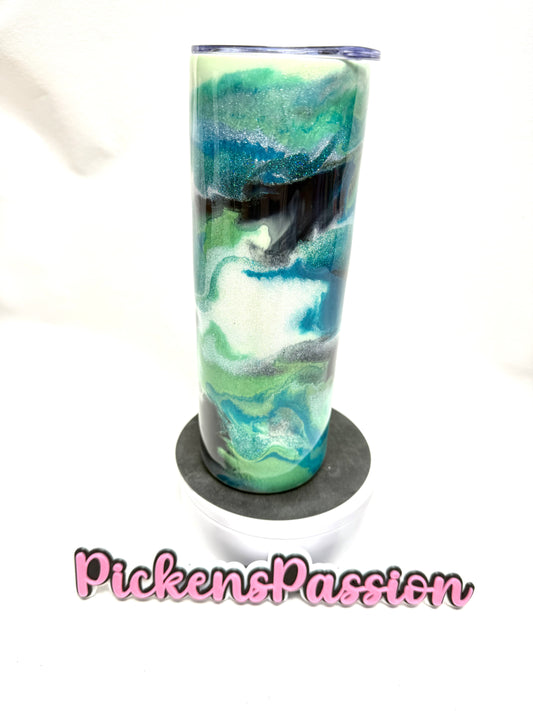 20 oz Green and Blue FUFI