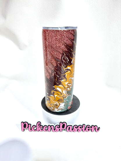 20 Oz Glitter Base Fall Color Bougie Stinger
