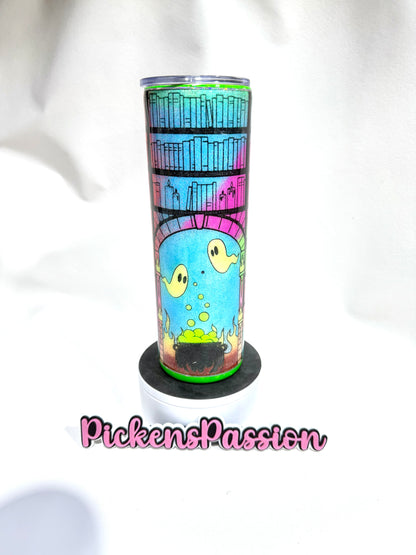 30 Oz Glow Ghost Book Case Template