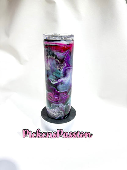 30 OZ  Multi-Color Ink Swirl