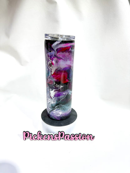 30 OZ  Multi-Color Ink Swirl
