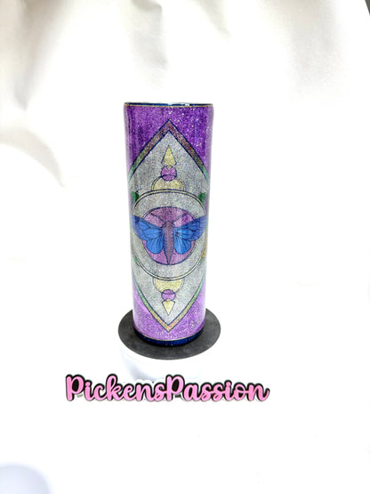 30 Oz Moth Glitter Template
