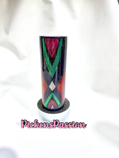 30 Oz Twisted Perspective Glitter Template