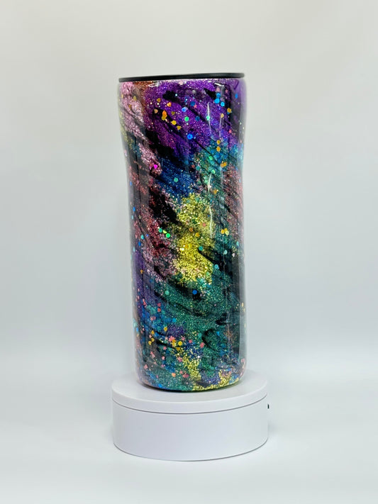 30 Oz Galaxy Glitter Burst Tumbler