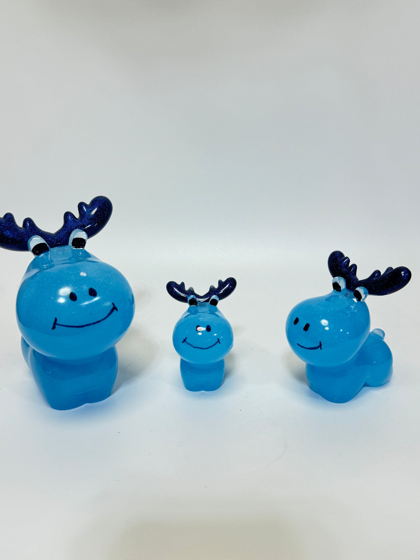 Blue, Glow In The Dark, Moose Family