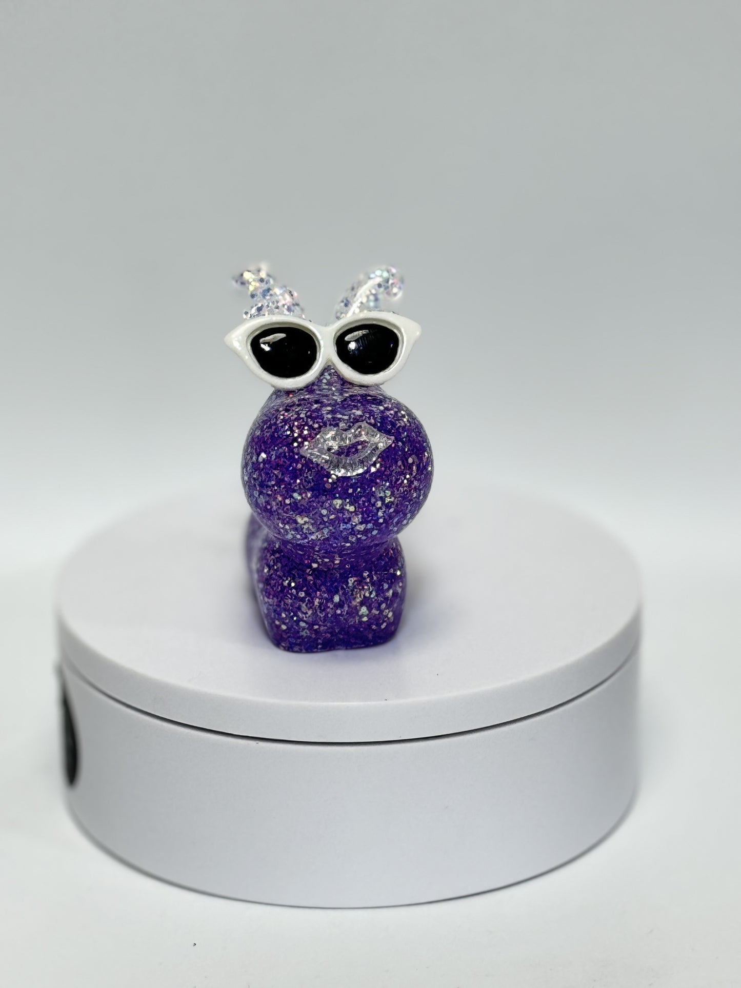 Purple Glitter Small Elk