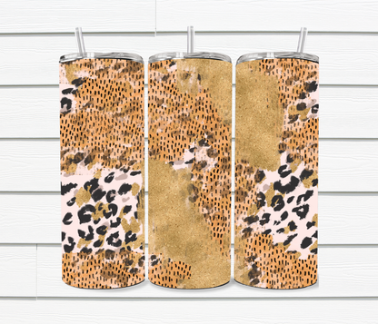 Animal Print Sublimated Tumblers