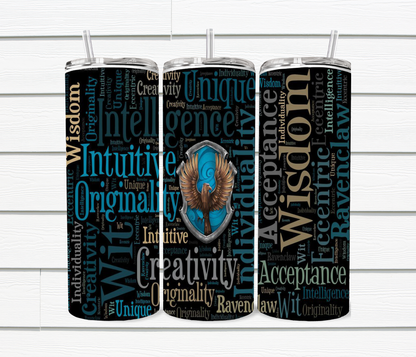 Harry Potter Enchanted Elixirs Sublimated Tumblers House Of Ravenclaw