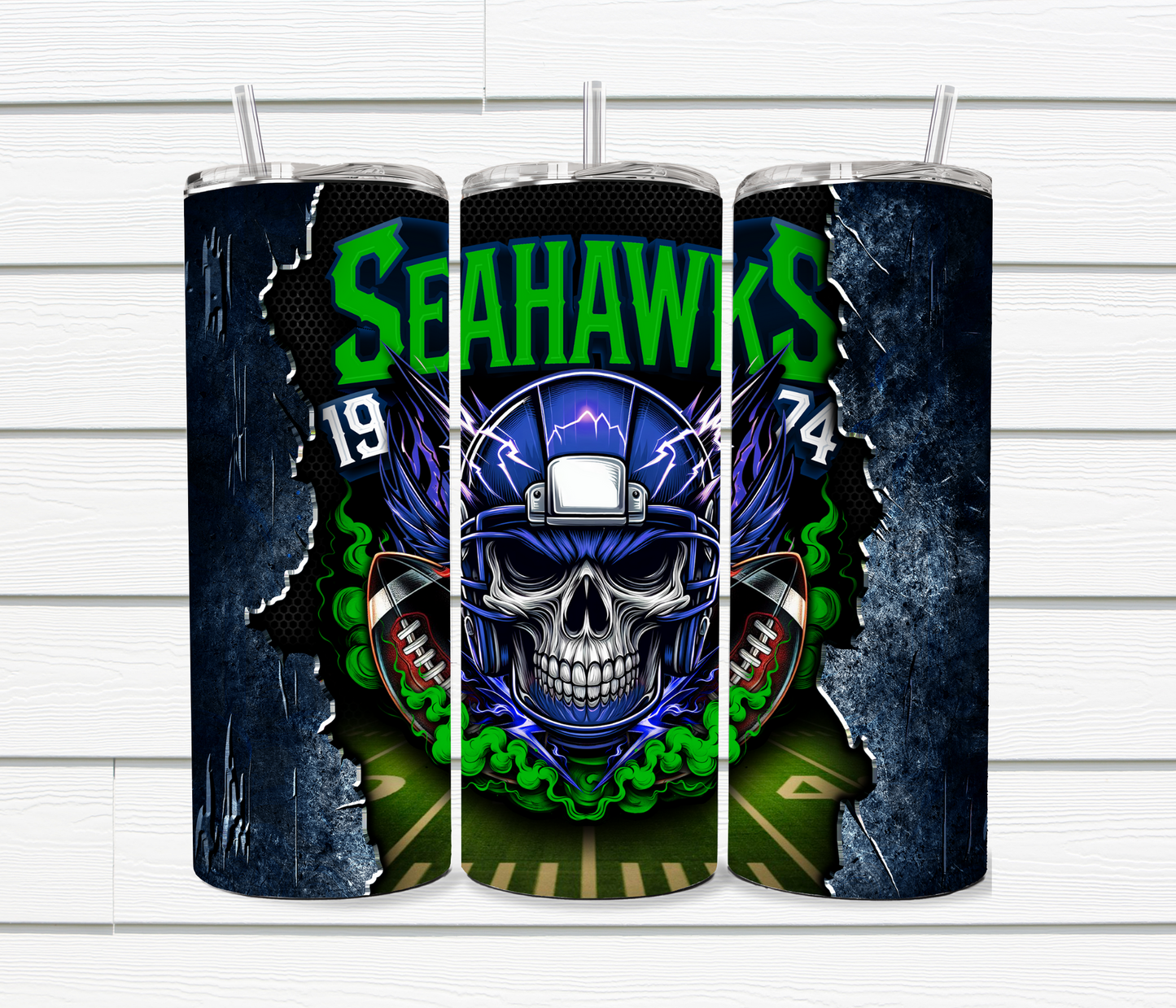 20 oz Seattle Seahawks Sublimated Tumbler