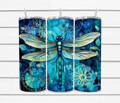 20 Oz Dreams of Dragonflies Sublimated Tumblers