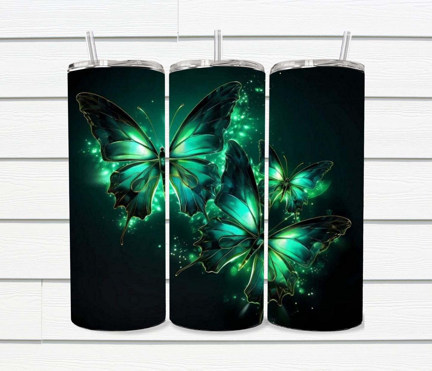 20 Oz Butterfly Wonders Sublimated Tumbler Collection