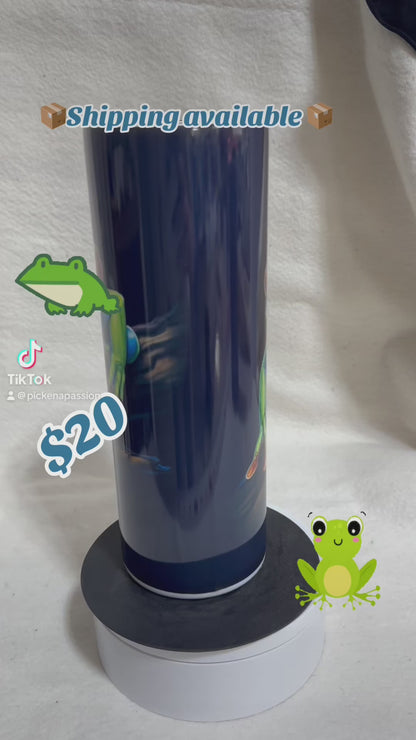 20 Oz Frogs in the Spotlight Sublimated Tumbler