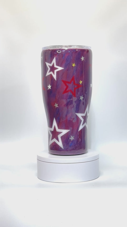 4th Of July Epoxy Tumbler