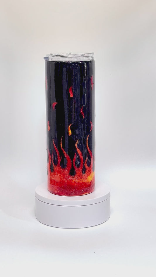 20 Oz Flame Tumbler