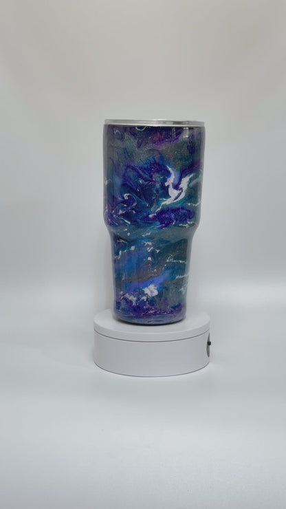 30 Oz Oceanic Dreams Epoxy Tumbler