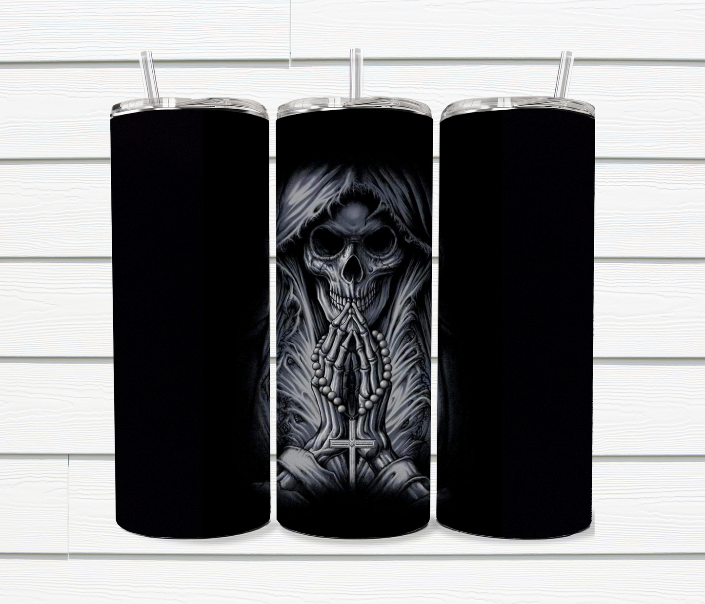 20 Oz Skull Sublimated Tumblers