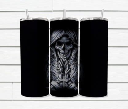 20 Oz Skull Sublimated Tumblers