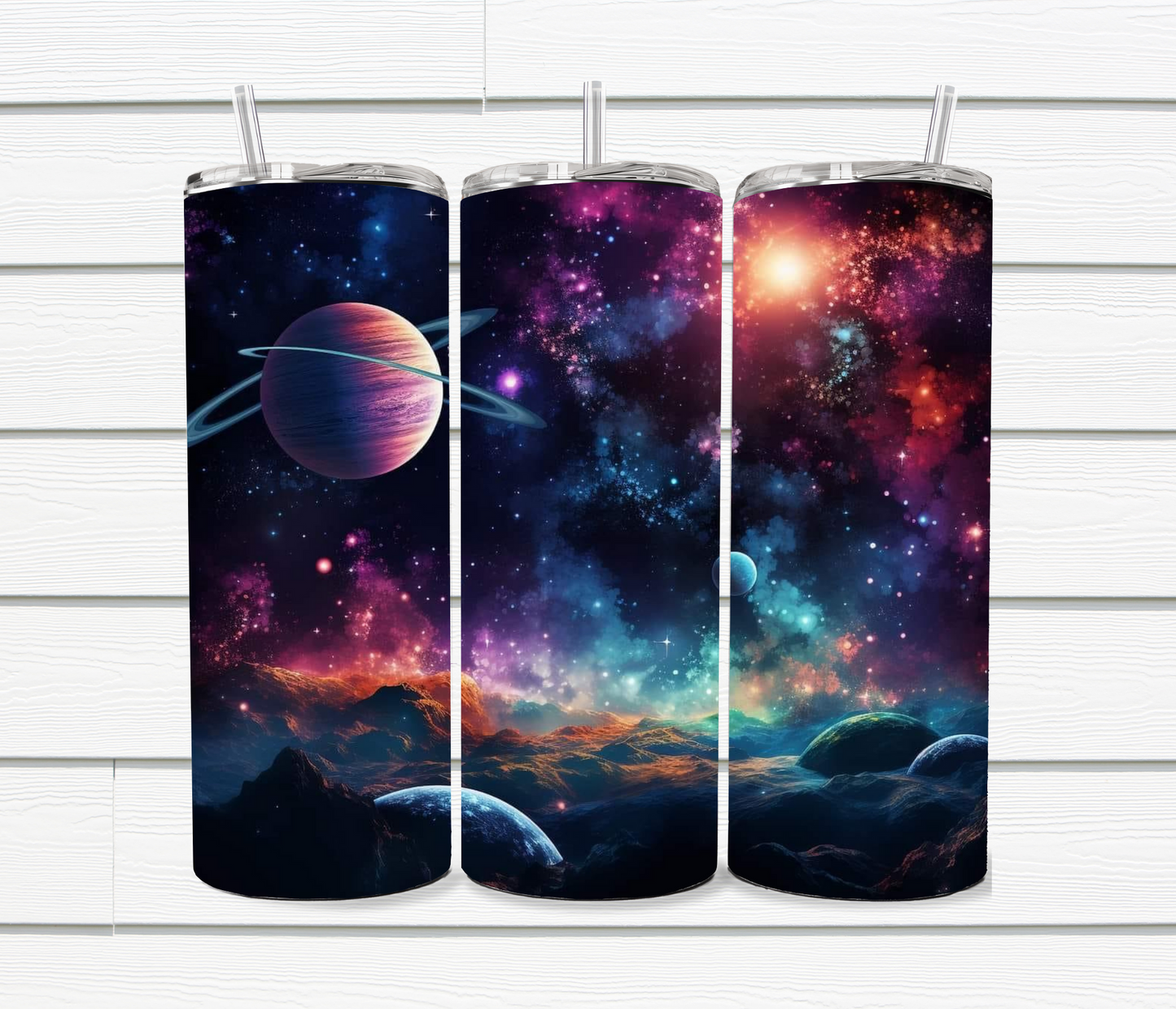 20 Oz Stellar Dreamscape Sublimated Tumbler