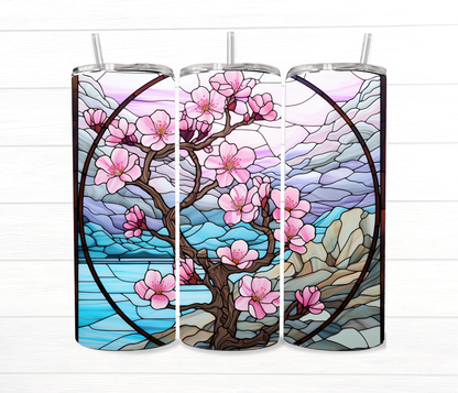 20 Oz Stained Glass Collection Sublimation Tumblers